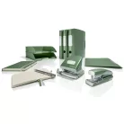 LEITZ Iratrendező, 82 mm, A4, PP, LEITZ "180 Active Style", olajfazöld