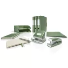 LEITZ Iratrendező, 82 mm, A4, PP, LEITZ "180 Active Style", olajfazöld