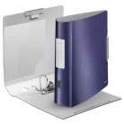 LEITZ Iratrendező, 82 mm, A4, PP, LEITZ "180 Active Style", titánkék