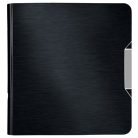 LEITZ Iratrendező, 82 mm, A4, PP, LEITZ "180 Active Style", szaténfekete