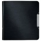 LEITZ Iratrendező, 82 mm, A4, PP, LEITZ "180 Active Style", szaténfekete