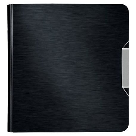 LEITZ Iratrendező, 82 mm, A4, PP, LEITZ "180 Active Style", szaténfekete