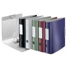 LEITZ Iratrendező, 82 mm, A4, PP, LEITZ "180 Active Style", szaténfekete