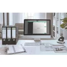 LEITZ Regiszter, műanyag, A4 Maxi, 1-6, LEITZ "Wow"