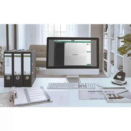 LEITZ Regiszter, műanyag, A4 Maxi, 1-10, LEITZ "Wow"