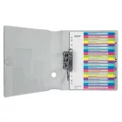 LEITZ Regiszter, műanyag, A4 Maxi, 1-20, LEITZ "Wow"