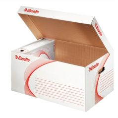   ESSELTE Archiválókonténer, karton, felfelé nyíló, ESSELTE "Standard", fehér