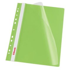   ESSELTE Gyorsfűző, lefűzhető, PP, A4, ESSELTE, VIVIDA, zöld