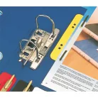 ESSELTE Lefűzőlapocska, PP, ESSELTE, fehér