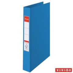   ESSELTE Gyűrűs könyv, 2 gyűrű, 42 mm, A4, PP, ESSELTE "Standard", Vivida kék