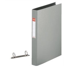   ESSELTE Gyűrűs könyv, 2 gyűrű, 42 mm, A4, PP, ESSELTE "Standard", szürke