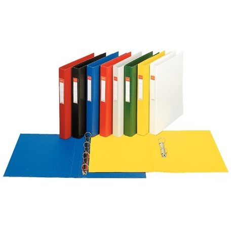 ESSELTE Gyűrűs könyv, 4 gyűrű, 42 mm, A4, PP, ESSELTE "Standard", bordó