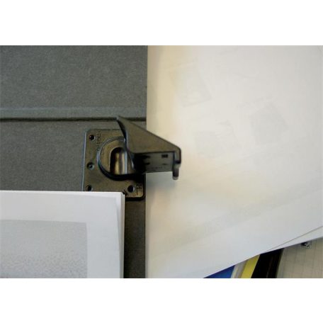 LEITZ Iratrendező, 50 mm, A4, karton, függőmappákhoz, LEITZ, fekete