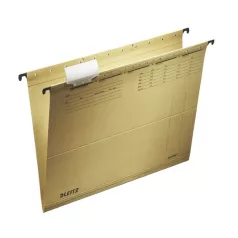   LEITZ Függőmappa, karton, A4, LEITZ "Alpha Standard", natúr