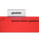 LEITZ Függőmappa, gyorsfűzős, karton, A4, LEITZ "Alpha", piros