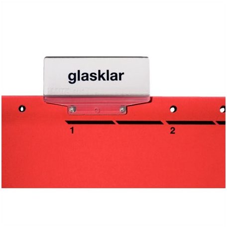 LEITZ Függőmappa, gyorsfűzős, karton, A4, LEITZ "Alpha", piros