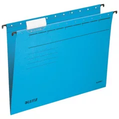   LEITZ Függőmappa, karton, A4, LEITZ "Alpha Standard", kék