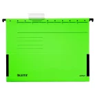 LEITZ Függőmappa, oldalvédelemmel, karton, A4, LEITZ "Alpha", zöld