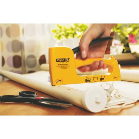 RAPID Tűzőgép, 13/4-10, hobbi, RAPID "R13E", sárga