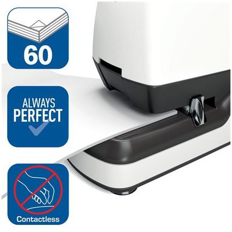 RAPID Tűzőgép, elektromos, 60 lap, RAPID "Optima 60E"