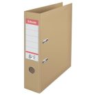 ESSELTE Iratrendező, 75 mm, A4, PP, élvédő sínnel, ESSELTE "Standard", homok