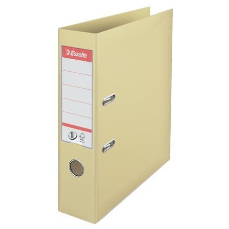 ESSELTE Iratrendező, 75 mm, A4, PP, élvédő sínnel, ESSELTE "Standard", kagyló