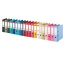 ESSELTE Iratrendező, 50 mm, A4, PP, élvédő sínnel, ESSELTE "Standard", puncs