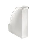 LEITZ Iratpapucs, műanyag, 70 mm, LEITZ "Plus", áttetsző