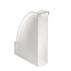   LEITZ Iratpapucs, műanyag, 70 mm, LEITZ "Plus", áttetsző