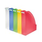 LEITZ Iratpapucs, műanyag, 70 mm, LEITZ "Plus", áttetsző