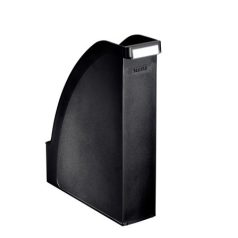   LEITZ Iratpapucs, műanyag, 70 mm, LEITZ "Plus", fekete