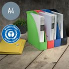 LEITZ Iratpapucs, műanyag, 78 mm, LEITZ "Recycle", kék