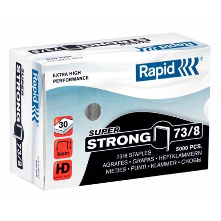 RAPID Tűzőkapocs, 73/8, horganyzott, RAPID "Superstrong"