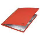 LEITZ Gyorsfűző, A4, karton, LEITZ "Recycle", piros