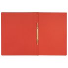 LEITZ Gyorsfűző, A4, karton, LEITZ "Recycle", piros