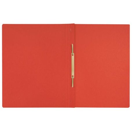 LEITZ Gyorsfűző, A4, karton, LEITZ "Recycle", piros