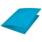 LEITZ Gyorsfűző, A4, karton, LEITZ "Recycle", kék