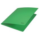 LEITZ Gyorsfűző, A4, karton, LEITZ "Recycle", zöld