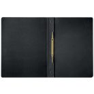 LEITZ Gyorsfűző, A4, karton, LEITZ "Recycle", fekete