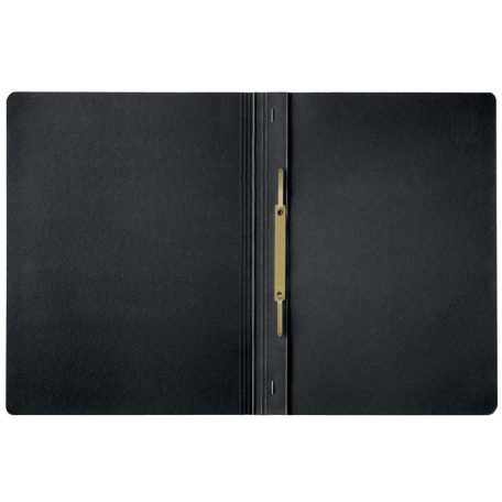 LEITZ Gyorsfűző, A4, karton, LEITZ "Recycle", fekete