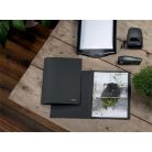 LEITZ Gyorsfűző, A4, karton, LEITZ "Recycle", fekete