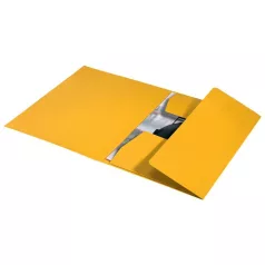   LEITZ Pólyás dosszié, karton, A4, LEITZ "Recycle", sárga