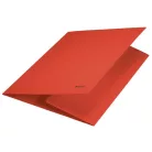 LEITZ Pólyás dosszié, karton, A4, LEITZ "Recycle", piros