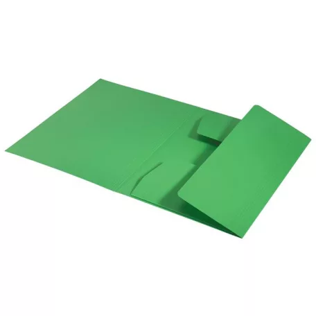 LEITZ Pólyás dosszié, karton, A4, LEITZ "Recycle", zöld