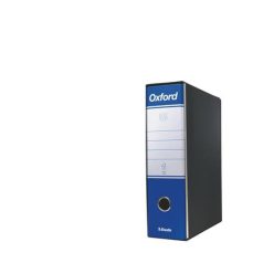   ESSELTE Tokos iratrendező, 80 mm, A4, karton, ESSELTE "Oxford", kék