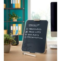   LEITZ Üvegtábla, törölhető, asztali, A4, LEITZ "Cosy", bársonyszürke