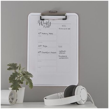 LEITZ Felírótábla, A4, LEITZ "Wow", fehér