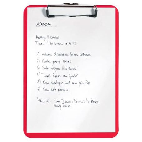 LEITZ Felírótábla, A4, LEITZ "Wow", piros