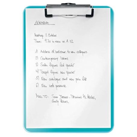 LEITZ Felírótábla, A4, LEITZ "Wow", jégkék