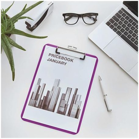 LEITZ Felírótábla, A4, LEITZ "Wow", lila